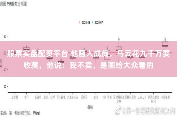 股票实盘配资平台 他画人成痴，马云花九千万要收藏，他说：我不卖，是画给大众看的