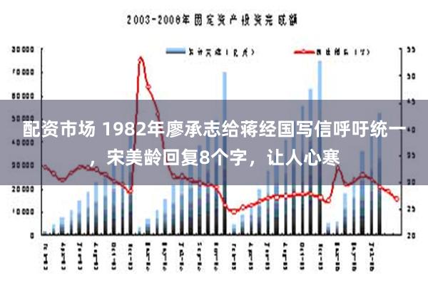 配资市场 1982年廖承志给蒋经国写信呼吁统一，宋美龄回复8个字，让人心寒