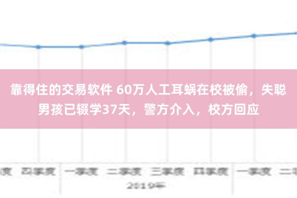 靠得住的交易软件 60万人工耳蜗在校被偷，失聪男孩已辍学37天，警方介入，校方回应