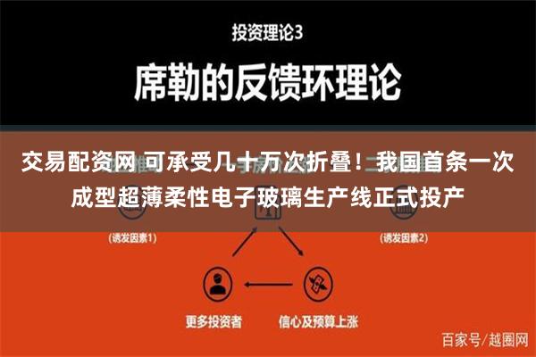 交易配资网 可承受几十万次折叠！我国首条一次成型超薄柔性电子玻璃生产线正式投产