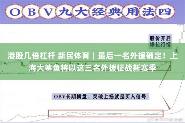 港股几倍杠杆 新民体育｜最后一名外援确定！上海大鲨鱼将以这三名外援征战新赛季